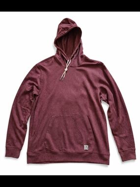 Avalanche Men's Maroon Hooded Sweatshirt - Pullover Hoodie
